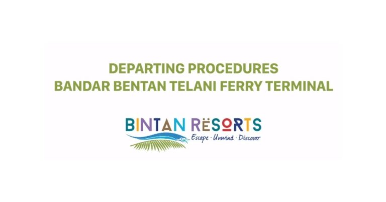 VTL Bintan Travel Departing and Arriving Procedures- Video