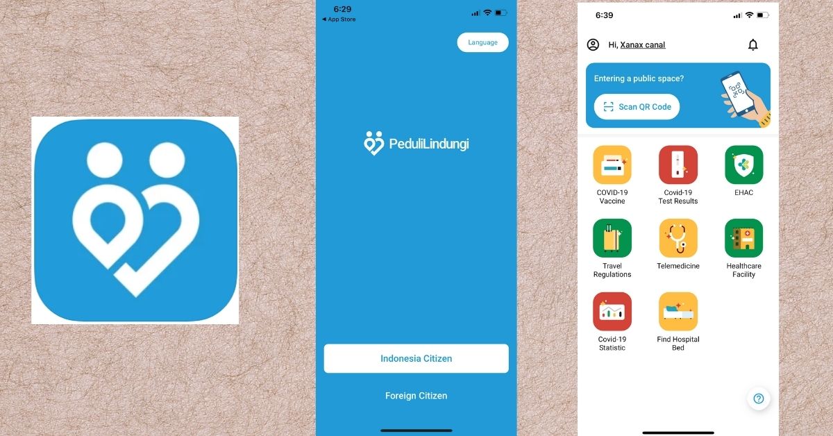 PeduliLindungi APP indonesia