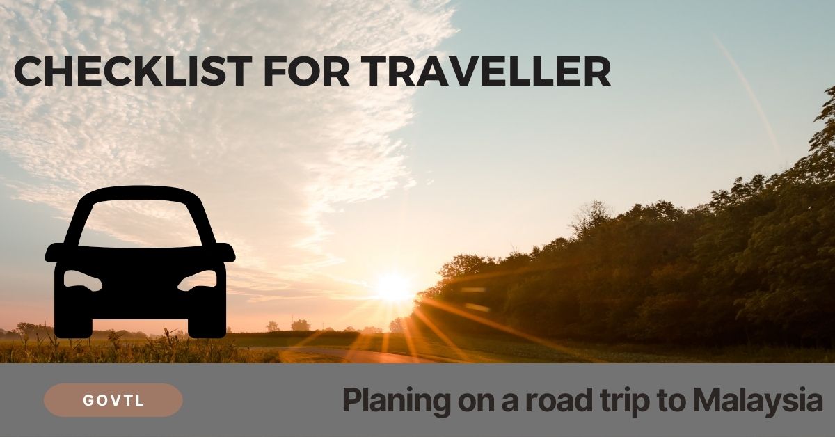 Checklist for traveller