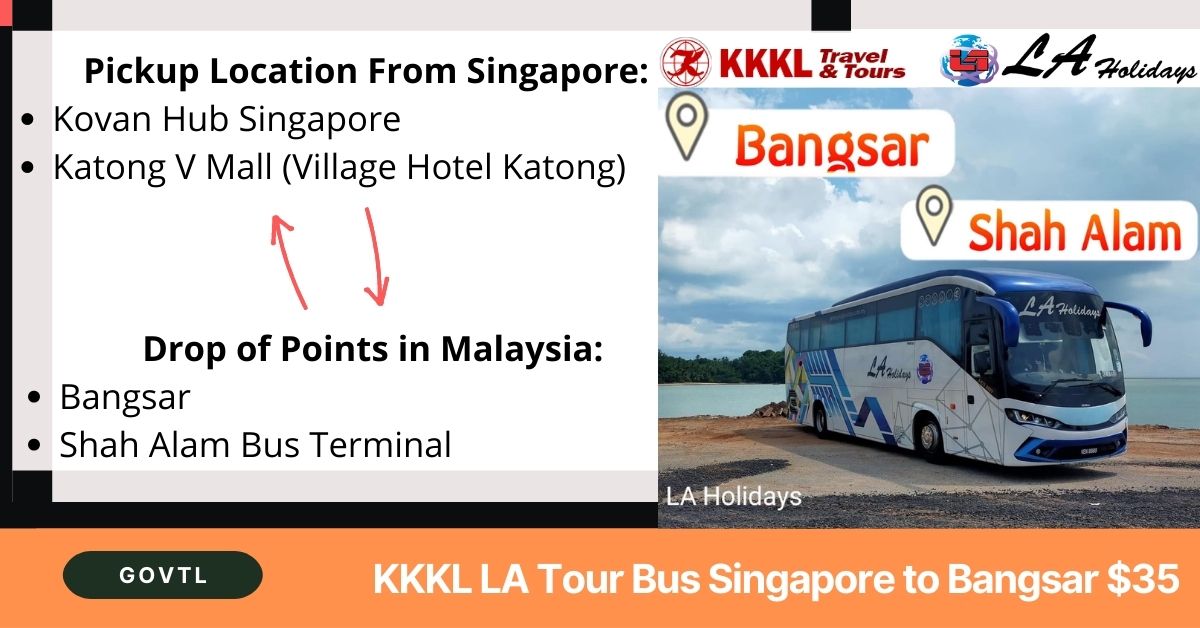 KKKL Bus to Bangsar & Shah Alam Bus Terminal
