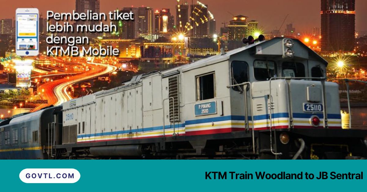 KTM Train Woodland to JB Sentral