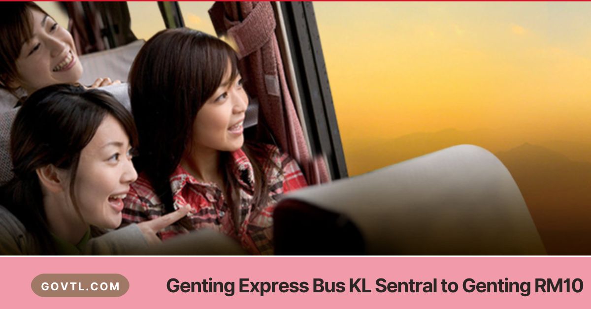 Genting Express Bus KL Sentral to Genting RM10