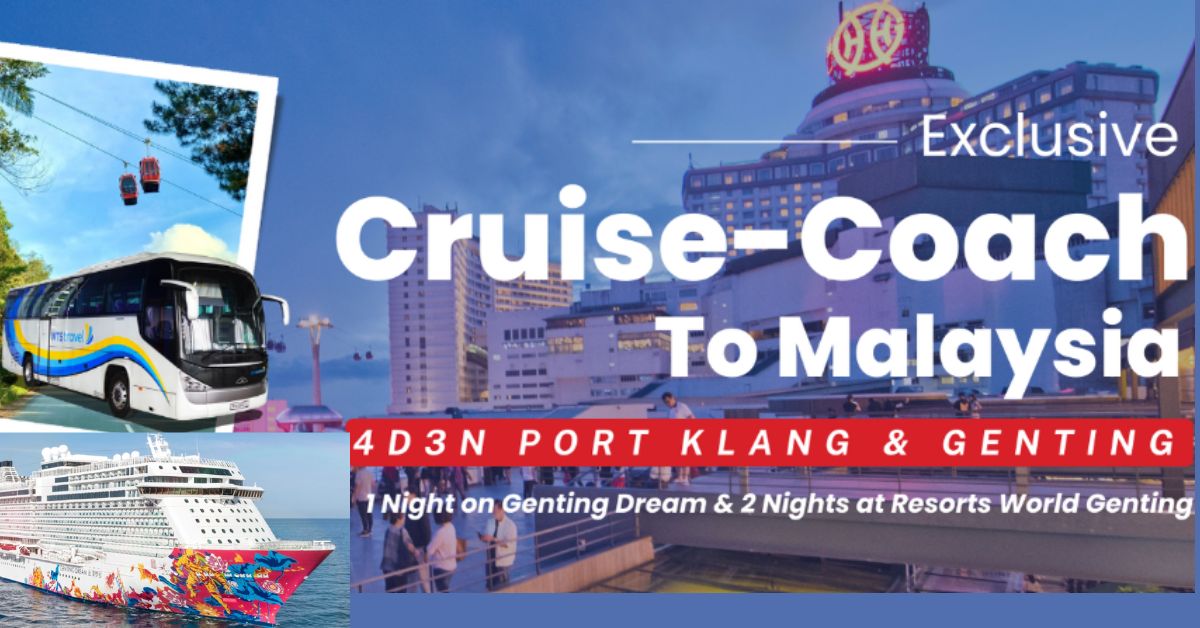 WTS Travel Cruise to Malaysia & Return by coach $99