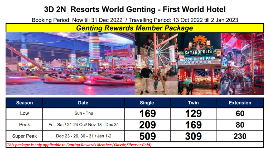 WTS Travel 3 Days 2 Night Package Promotion $129