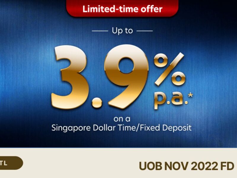 UOB FD Promotion NOV 2022