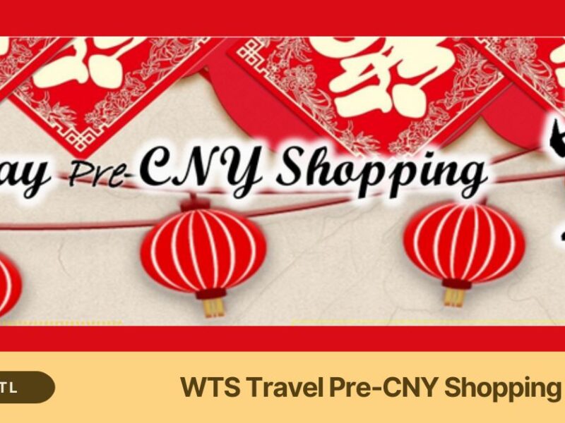 WTS CNY Shopping Tour