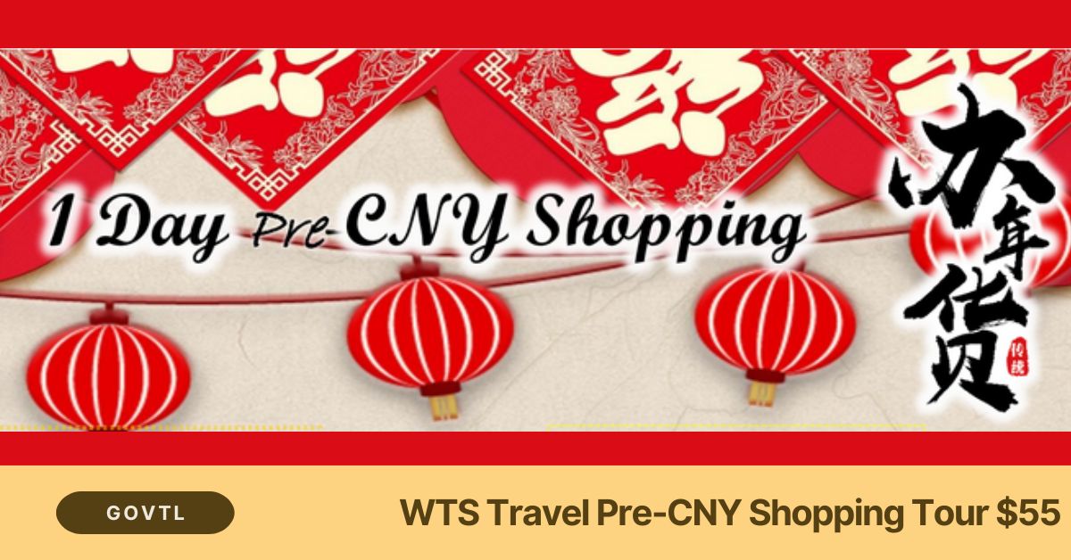 WTS CNY Shopping Tour