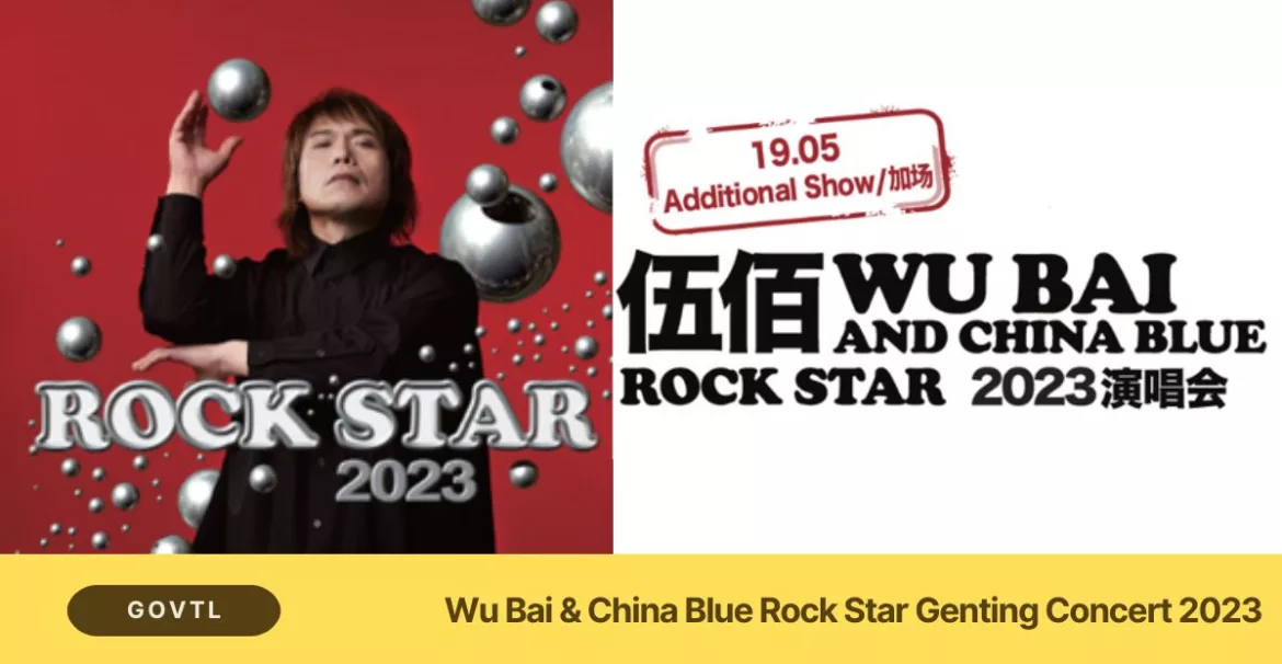 Wu Bai & China Blue Rock Star Genting Concert 2023