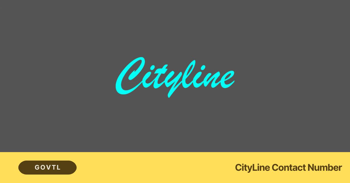 Bus CityLine Contact Number