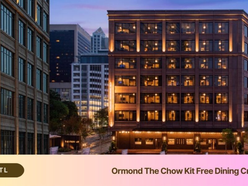 Ormond The Chow Kit Free Dining Credit RM300