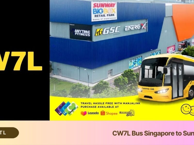 CW7L Bus Singapore to Sunway Big Box