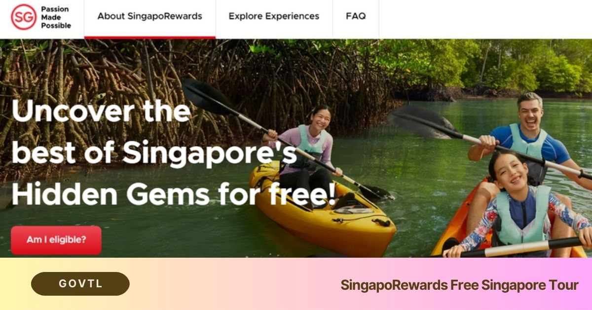 SingapoRewards Free Singapore Tour