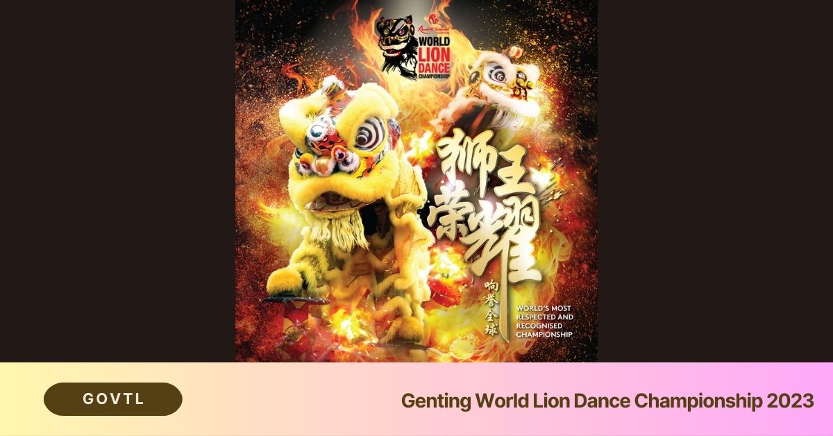 Genting World Lion Dance Championship 2023