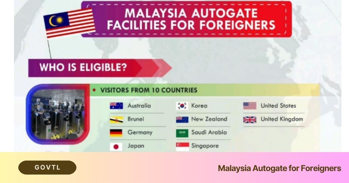 Malaysia Autogate for Foreigners