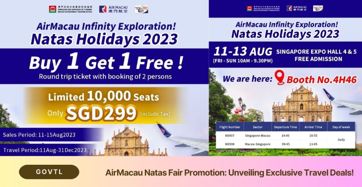 AirMacau Natas Fair Promotion