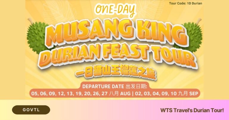 WTS Travel's Durian Tour!