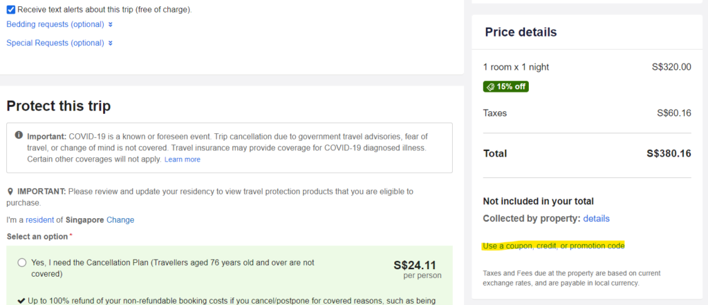 Before Apply Expedia Visa Coupon Code: VISAYRO