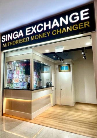 Singa Exchange Money Changer Grantral Mall. Tai Seng Money Changer