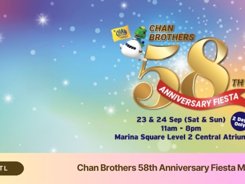 Chan Brothers 58th Anniversary Fiesta Marina Sqaure