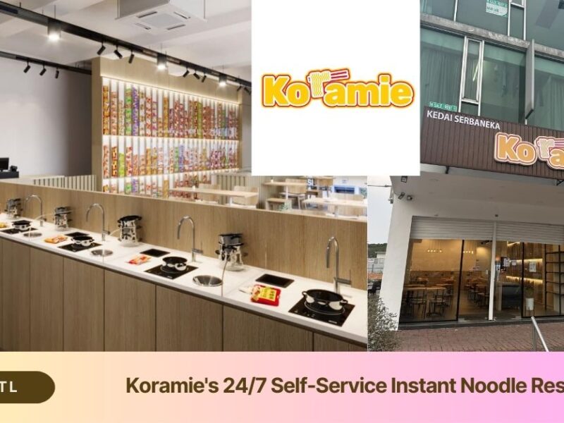 Koramie 24Hrs Self-Service Instant Noodle Restaurant in JB