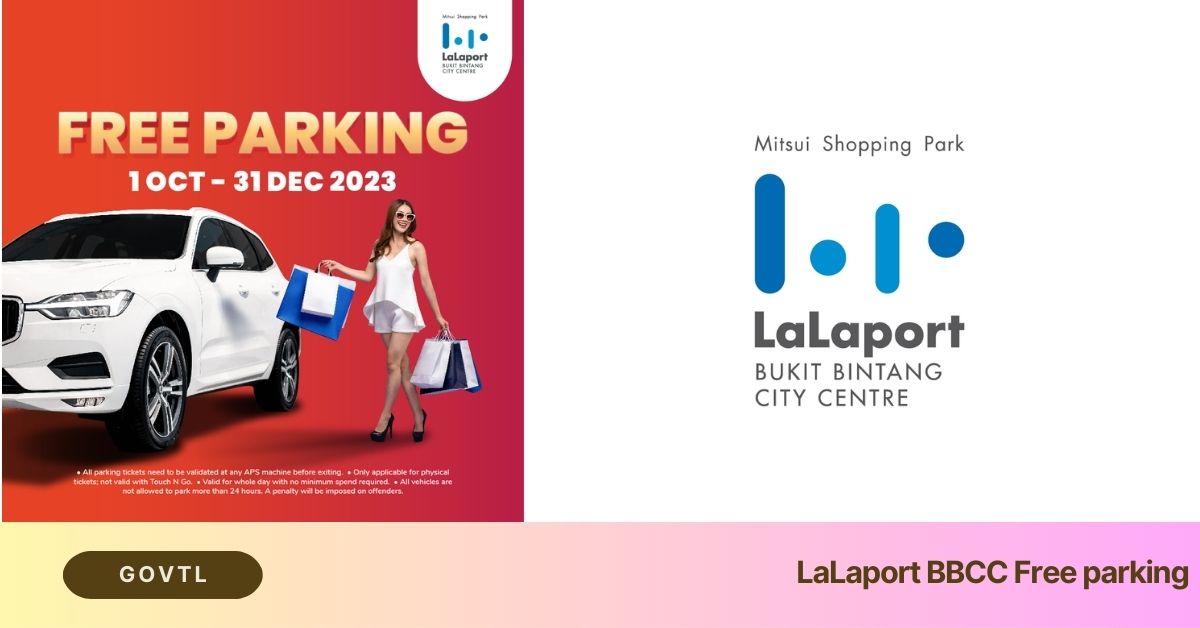 LaLaport BBCC Free parking
