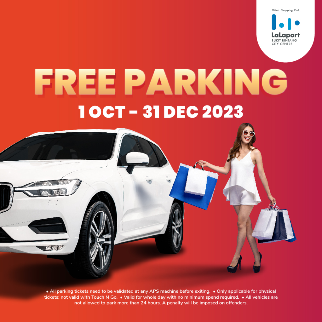 LaLaport BBCC Free parking 