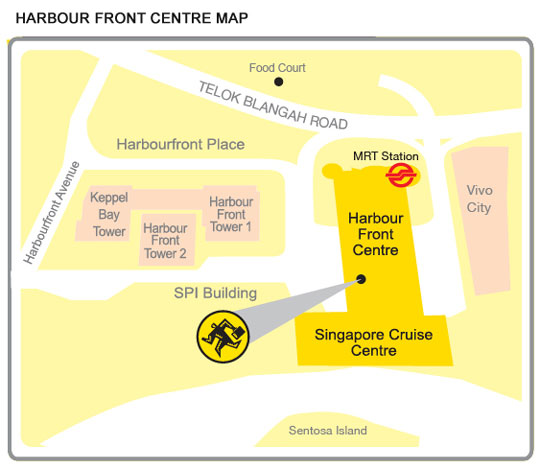 Harbourfront Bus to KL MAP