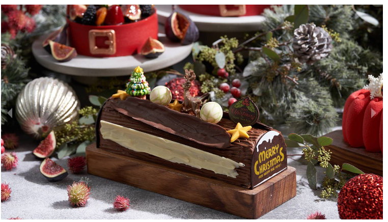 TRADITIONAL CHOCOLATE LOG