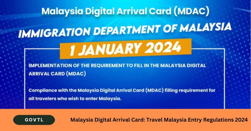 Malaysia Digital Arrival Card (MDAC)