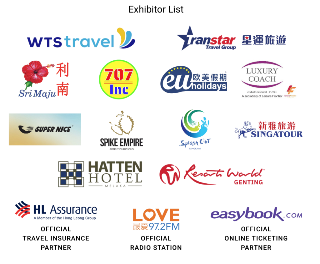 Exhibitors at Travel Malaysia Fair