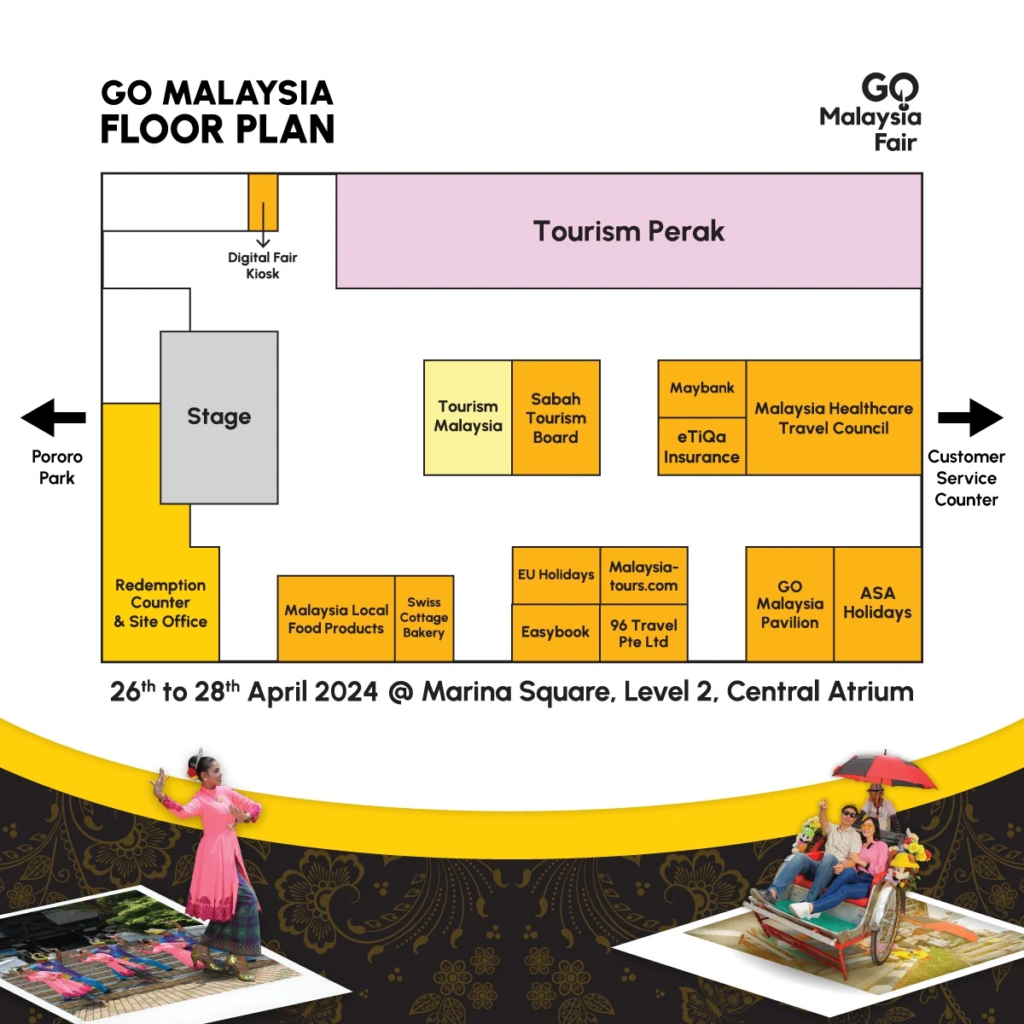 Go Malaysia Fair floor plan