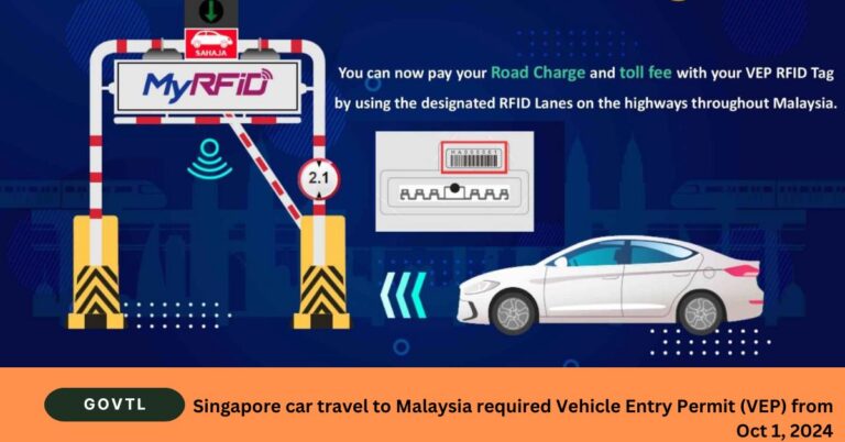 VEP for car to malaysia
