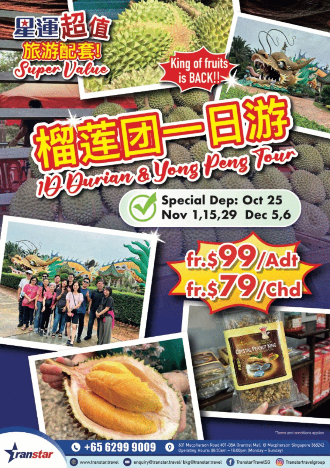 🌟 A Day of Flavor and Fun: Transtar’s 1-Day Durian & Yong Peng Tour ...